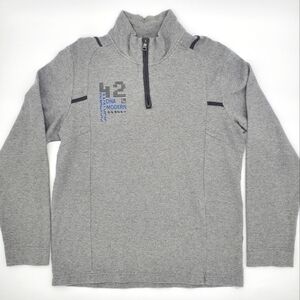 Mexx Men's Long Sleeve Pullover Grey, Size Small